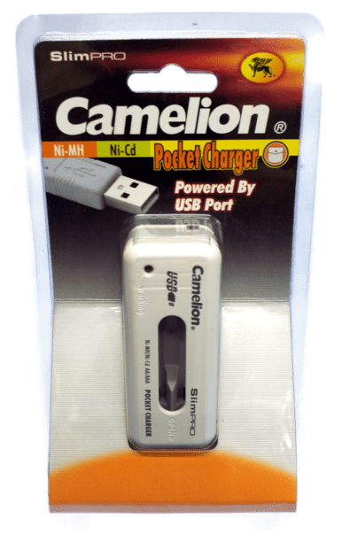 CARGADOR, CAMELION, BC-0803 SLIM PRO USB
