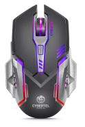 MOUSE, CYBERTEL, EXXPERT M612RX RECARG. TIPO C GAMER