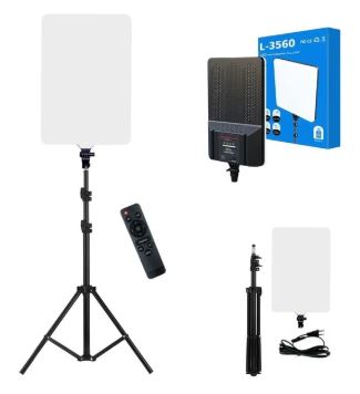 LUCES LED, S/M, CON TRIPODE L-3560