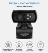 CAMARA WEB, ENKORE, DELTA WC103FHD 1080P 2P2G