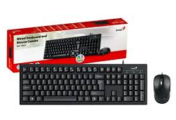 TECLADO, GENIUS, KIT KM-100SE