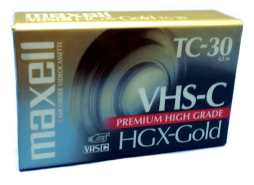 CINTA DE VIDEO, MAXELL, VHS-C TC-30