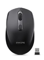 MOUSE, ENKORE, XCARET 3 BLACK ENKM208-3 BT-WIFI RECARG.