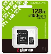 MEMORIA, KINGSTON, MICRO SD 128GB 150MB O.