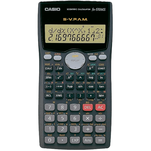 CALCULADORA, CASIO, FX-570 MS