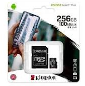 MEMORIA, KINGSTON, MICRO SD 256GB GCO.