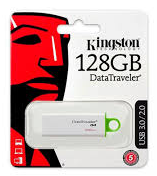 MEMORIA, KINGSTON, USB 128GB DTG4 GCO.