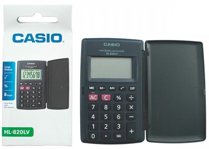 CALCULADORA, CASIO, HL-820LV