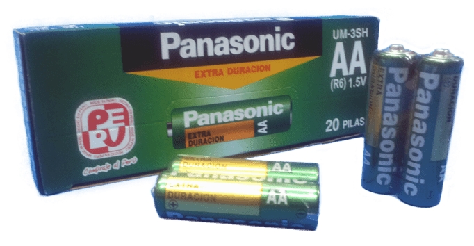 PILA CARBON, PANASONIC, AA UM3SH (PACK 2)