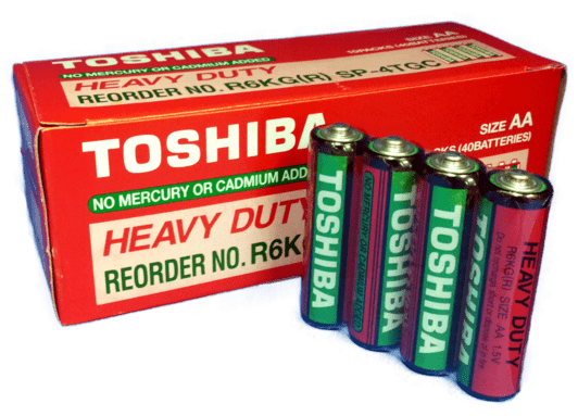 PILA CARBON, TOSHIBA, AA R6SG