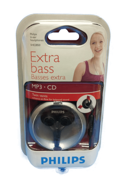 AUDIFONO, PHILIPS, SHE 2850 C/CONTROL VOLUMEN
